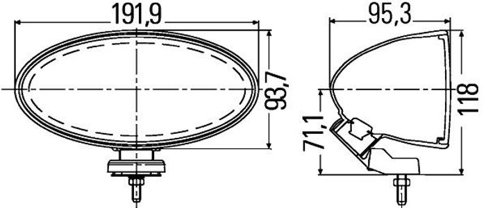 Fernscheinwerfer
