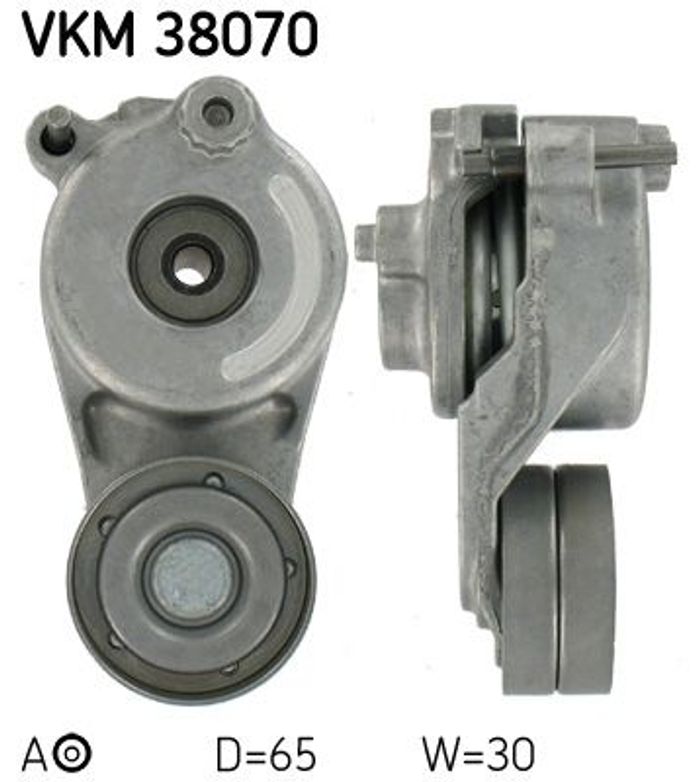 Riemenspanner, Keilrippenriemen