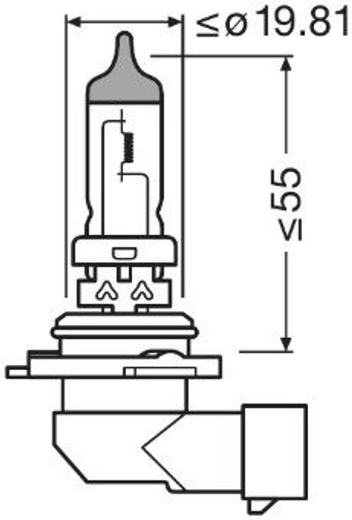 Glühlampe, Fernscheinwerfer