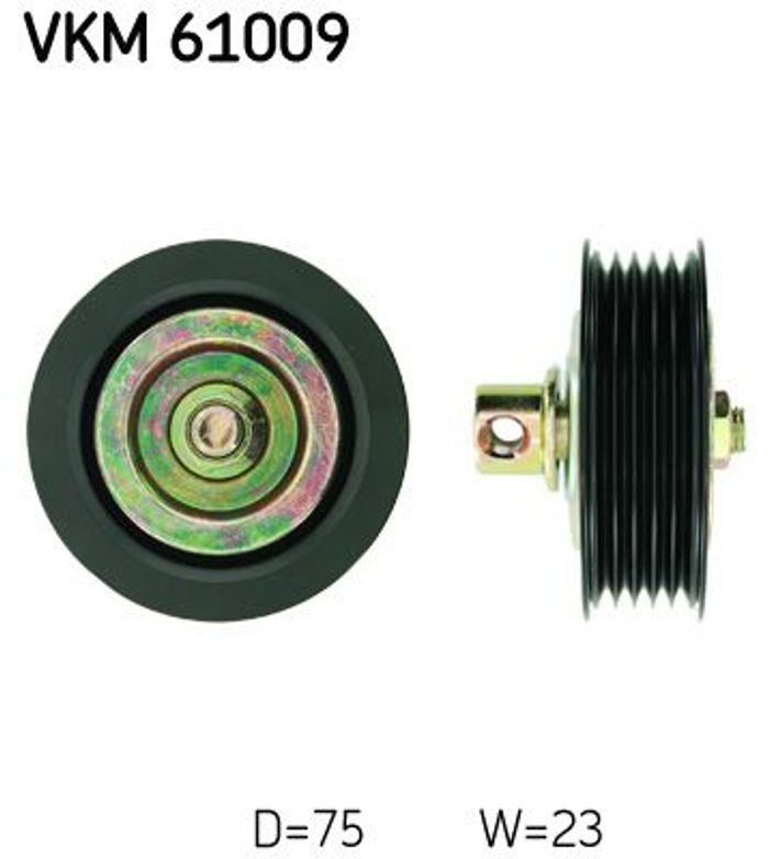 Umlenk-/Führungsrolle, Keilrippenriemen