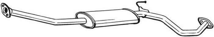Mittelschalldämpfer