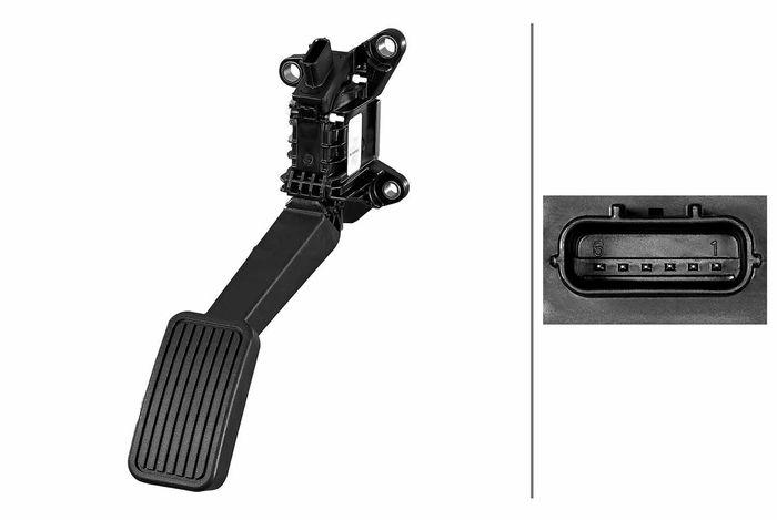 Sensor, Fahrpedalstellung