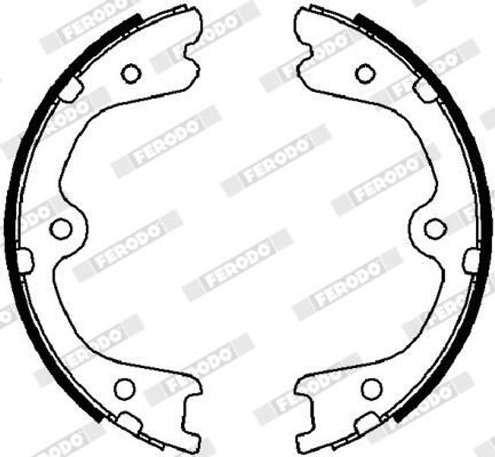 Bremsbackensatz, Feststellbremse