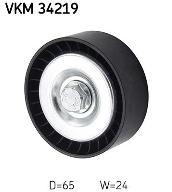 Umlenk-/Führungsrolle, Keilrippenriemen