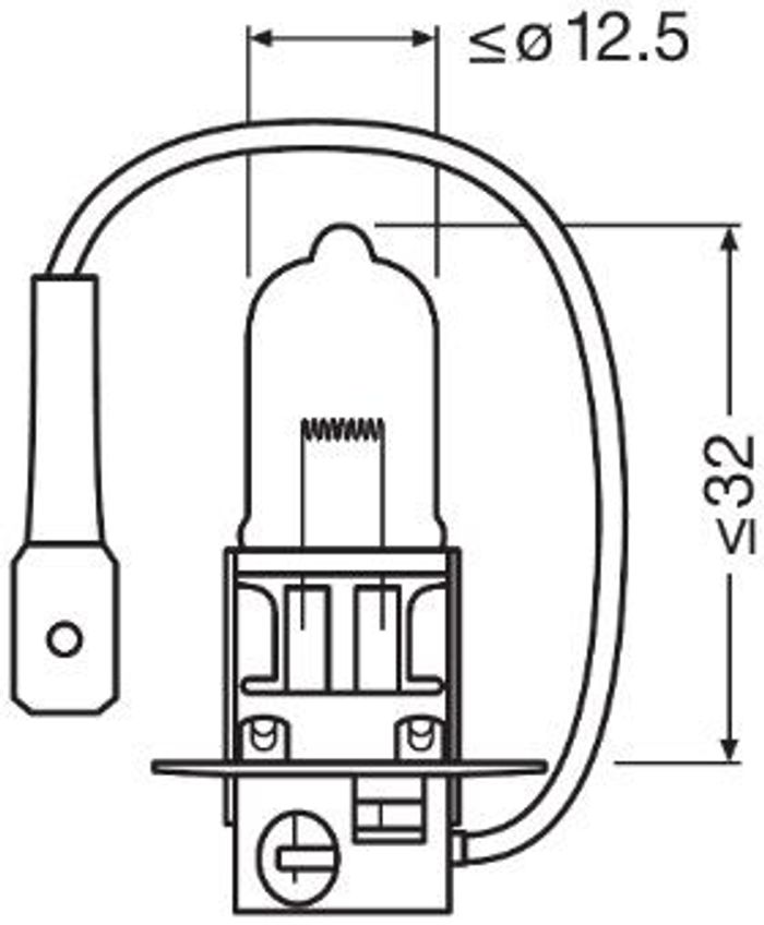 Glühlampe, Fernscheinwerfer