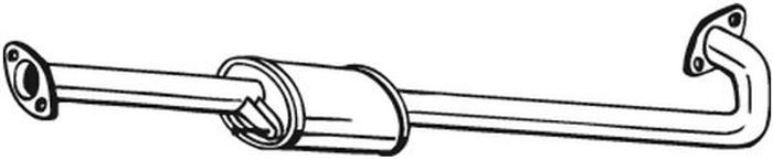 Mittelschalldämpfer