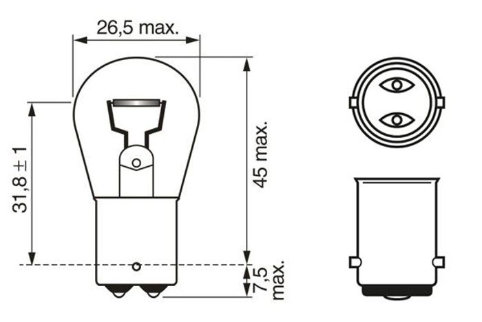Glühlampe, Blinkleuchte