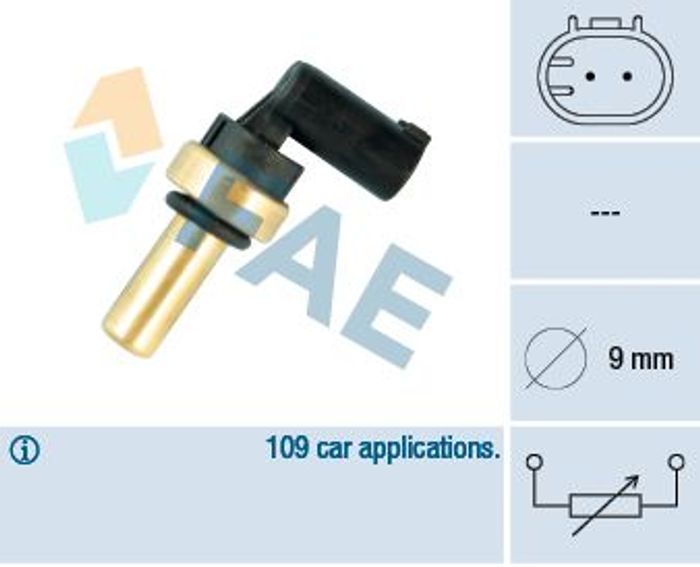 Sensor, Kühlmitteltemperatur