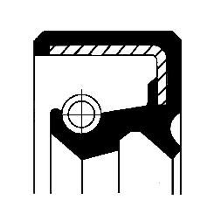Wellendichtring, Kurbelwelle