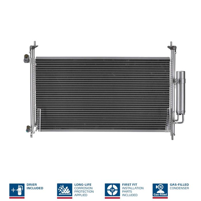 Klimaanlage Kondensator (mit Trockner, (EN) additional fitting elements) pass...
