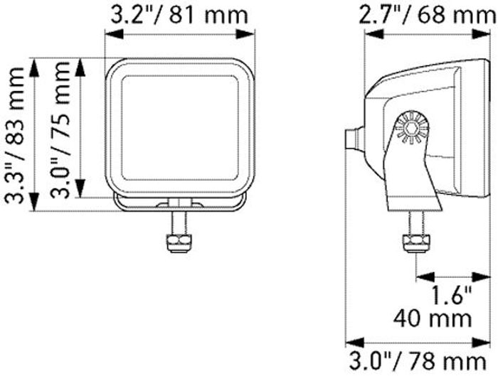 Fernscheinwerfer