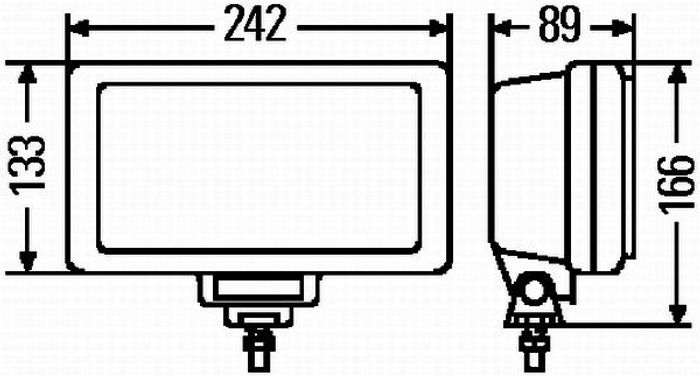Fernscheinwerfer