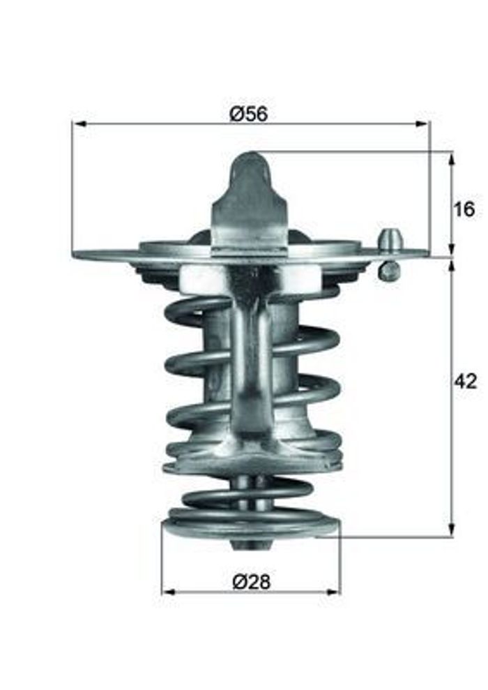 Thermostat, Kühlmittel