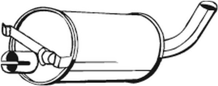 Mittelschalldämpfer