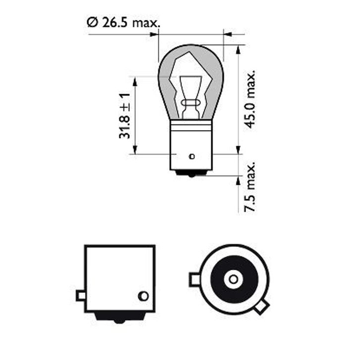 Glühlampe, Blinkleuchte