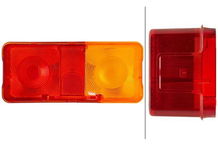 Lichtscheibe, Heckleuchte