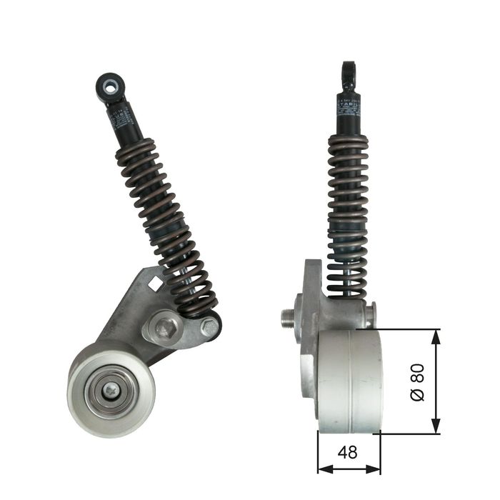 Riemenspanner, Keilrippenriemen