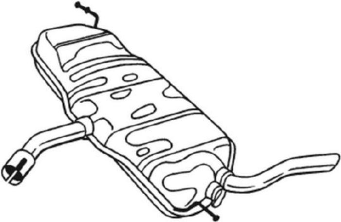Endschalldämpfer