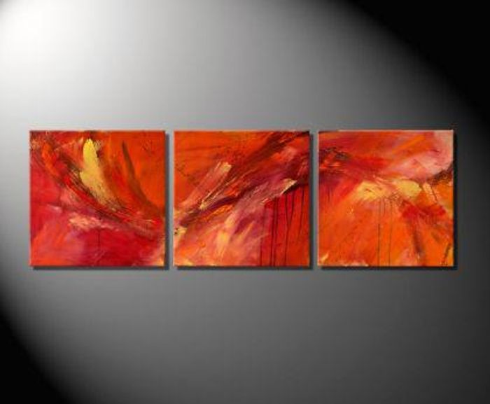 Fiona Ritz "FIRESTORM" Moderne Kunst, abstrakt
