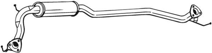 Mittelschalldämpfer