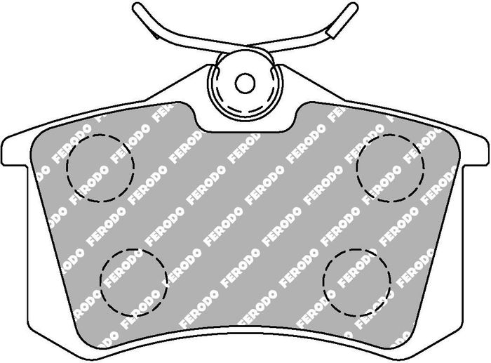 Bremsbelagsatz, Scheibenbremse