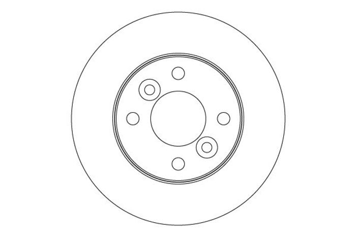 Bremsscheibe vorne L/R passt zu: DACIA SPRING Electric 10.20
