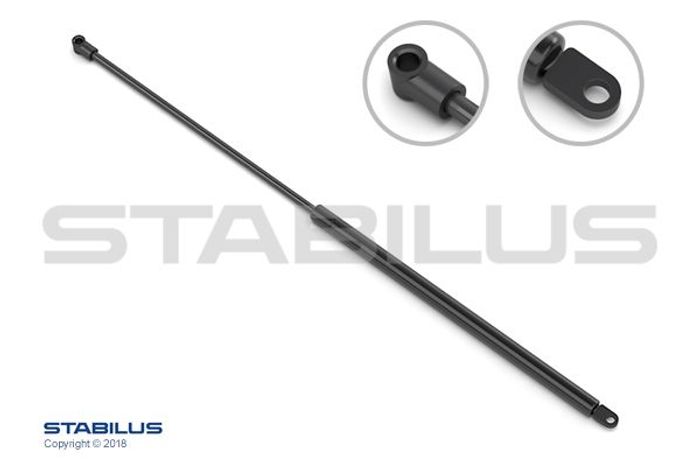 Gasfeder (14mm/28mm, L max-602mm, L2-250, 1900N) passt zu: NEW HOLLAND CR10.9...