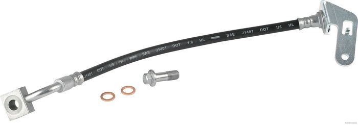 Bremsleitung hinten R, bremssystem: BREMBO (länge 327mm, M10x1) passt zu: TES...