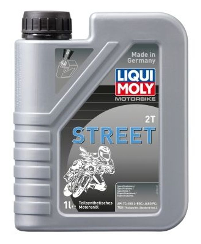 2T Motoröl LIQUI MOLY Street 1l, API TC JASO FC Halbsynthetische