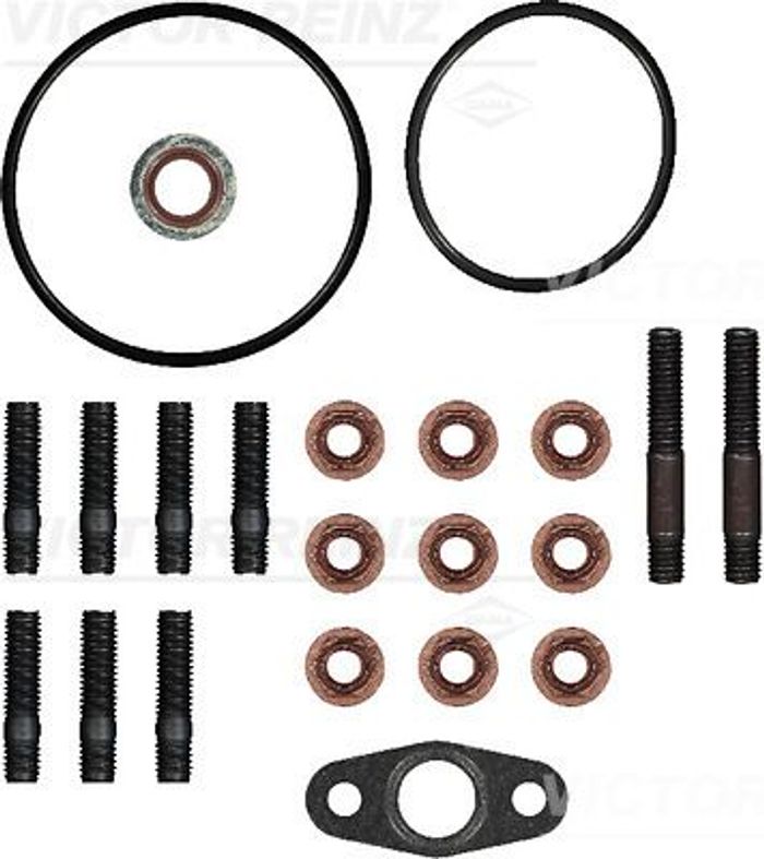 Montageset der Turbokompressors passt zu: MAN FOC, L2000, M 2000 L D0834LFL03...