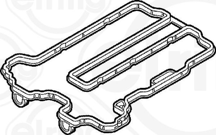 Ventildeckeldichtung passt zu: OPEL AGILA A, CORSA B 1.0 11.96-12.07