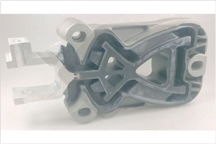 Halter, Motoraufhängung