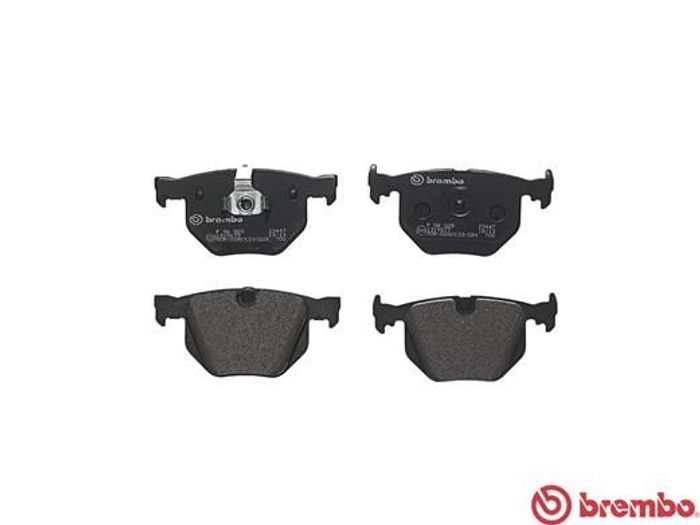 Bremsbelagsatz hinten , passt zu: BMW 7 (E65, E66, E67) 3.0-4.0 11.01-12.09