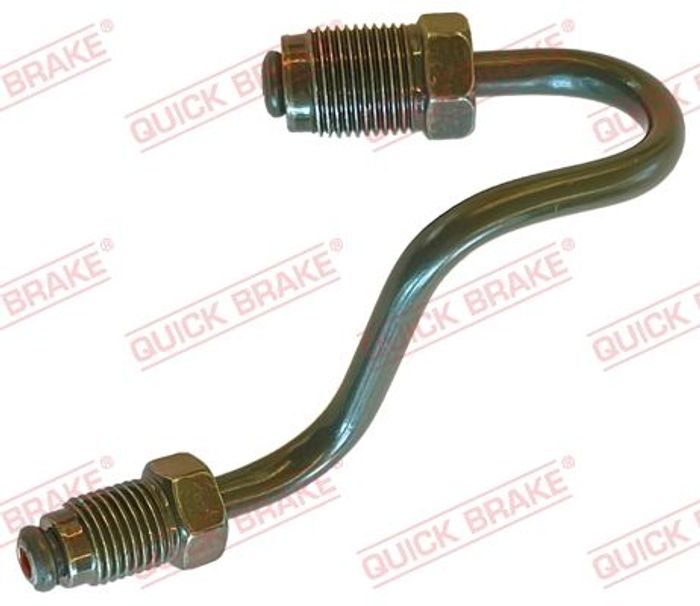Bremsleitung stahl hinten R (durchmesser 4,75mm, M10x1/M12x1) passt zu: AUDI...