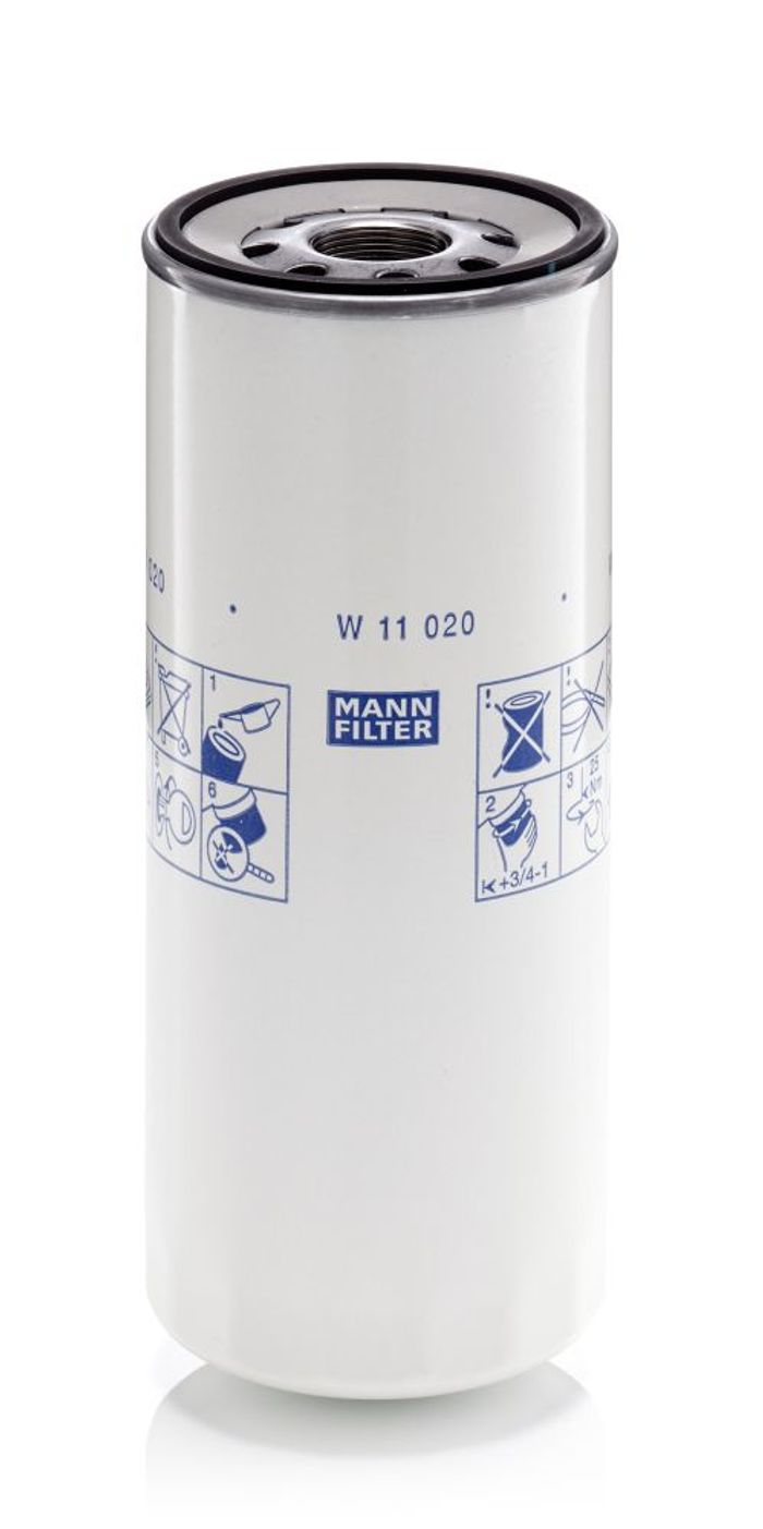 Ölfilter (anschraubfilter, robuste Zusatzversion) passt zu: RVI C, K, T; VOLV...