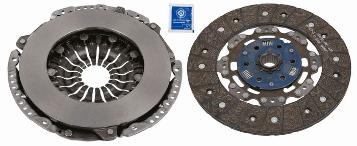 Kupplungssatz (kein Entriegelungslager, 240mm) passt zu: AUDI A3, Q2; CUPRA F...