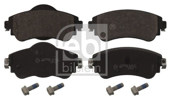 Bremsbelagsatz vorne , passt zu: CITROEN C4 II, DS4 1.2/1.4/1.6D 11.09