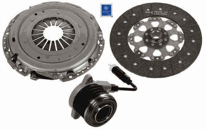 Selbsteinstellender Kupplungssatz (260mm) passt zu: HYUNDAI SANTA FE IV, SANT...