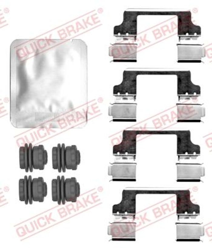Montagesatz des Bremsklotzes hinten passt zu: BMW 7 (G11, G12), 8 (G14, F91),...