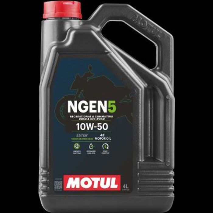 4T-Motoröl MOTUL NGEN 5 10W50 4l, API SP JASO MA-2 Halbsynthetische