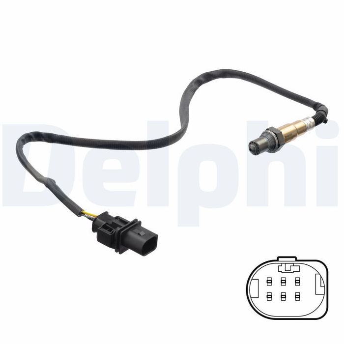 Lambdasonde (anzahl der Leitungen 5, 650mm) passt zu: VW CADDY ALLTRACK IV, C...