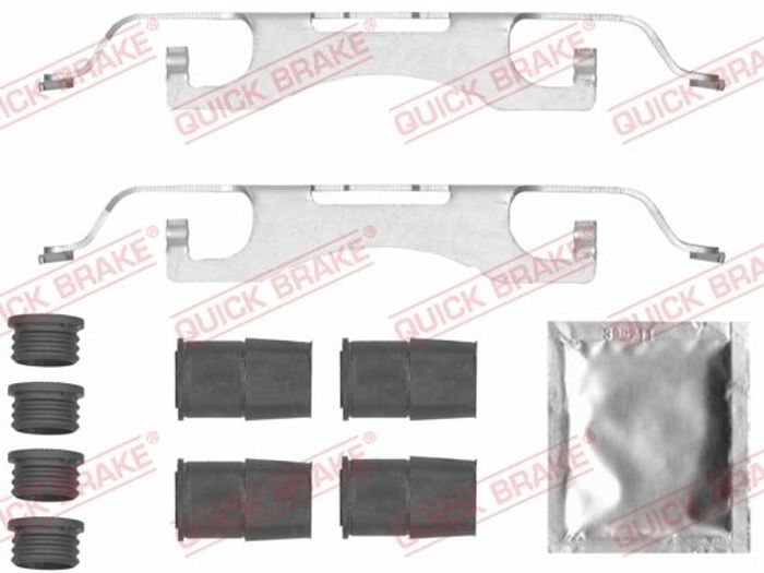 Montagesatz des Bremsklotzes vorne passt zu: FORD FOCUS IV, GALAXY III, GALAX...