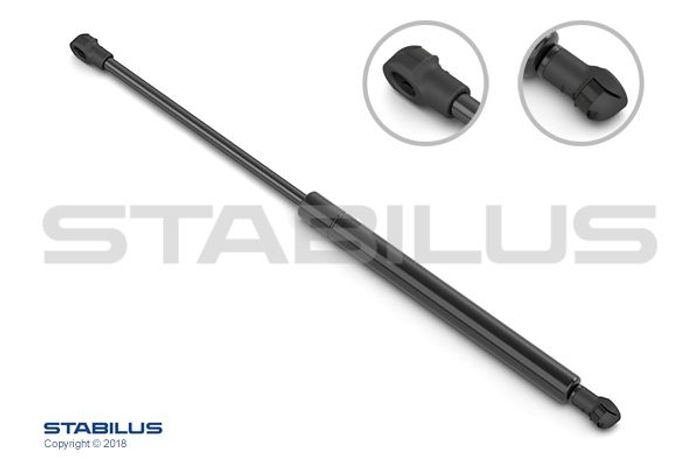 Gasfeder gasfeder, scheibe L/R max. Länge: 388mm, hub:131mm passt zu: NISSAN...