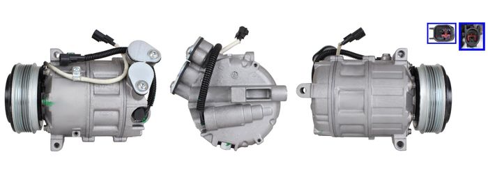 Klimakompressor (runderneuert) passt zu: VOLVO S80 II, XC90 I 4.4 01.05-03.12