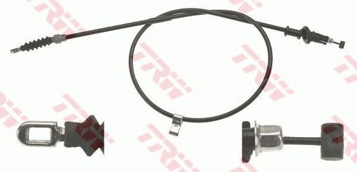 Handbremsseil hinten L (1620mm/1472mm, bremsen: Scheiben-) passt zu: VOLVO S4...