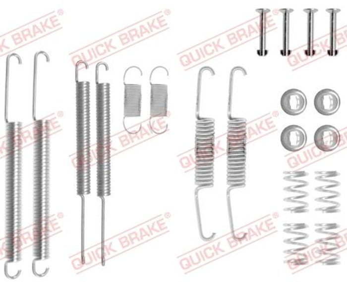 Montagesatz der Bremsbacken (VAG) passt zu: AUDI 100 C2, 100 C3; VW CADDY I,...