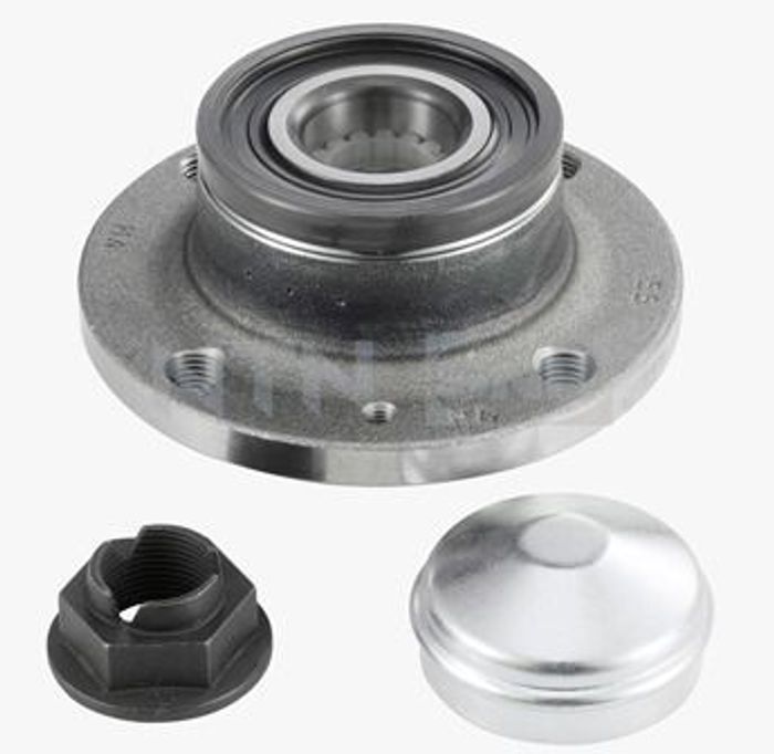 Radlagersatz mit Nabe hinten L/R (mit Naben) (30x120x62) passt zu: OPEL ADAM,...