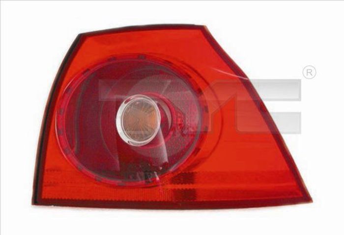 Lampe hinten R (äußerer Teil, blinkerfarbe orange, glasfarbe rot) passt zu: V...