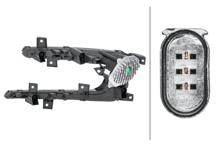 Tageslicht R (LED, zusätzliche Funktionen: tageslicht) passt zu: VW GOLF VII...