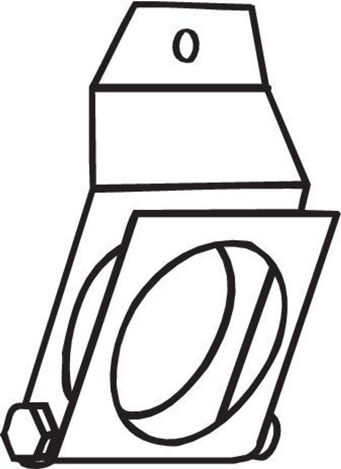 Befestigungsteil des Abgassystems (halter) passt zu: MERCEDES SPRINTER 4-T (B...